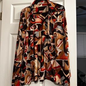 Vintage Disco 70’s Button Up